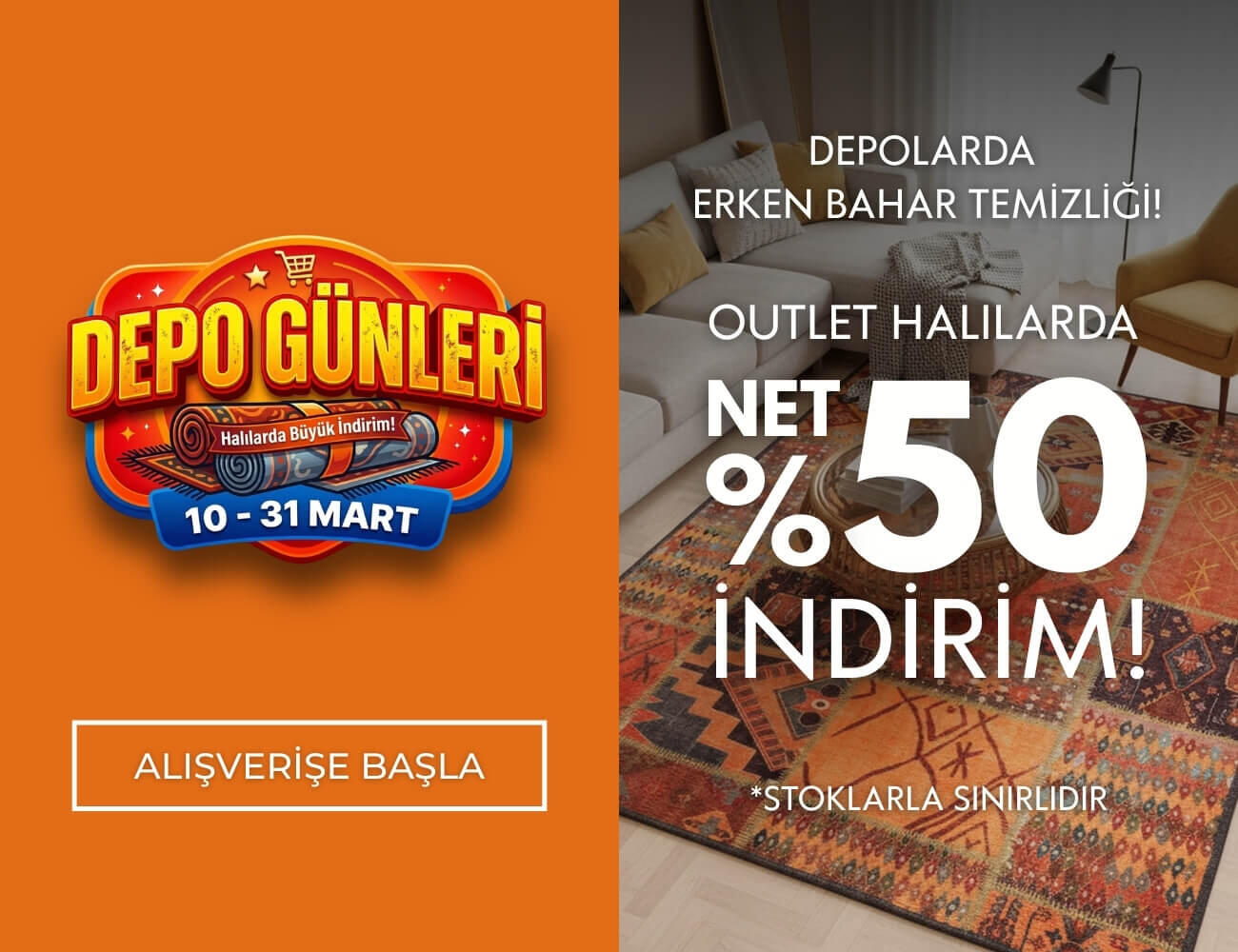 Artloop Depo Günleri %50 İndirim