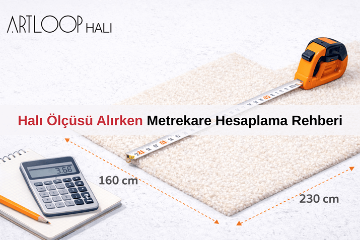 Halı Ölçüsü Alırken Metrekare Hesaplama Rehberi
