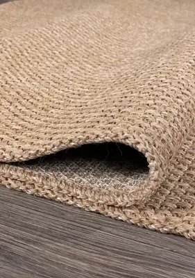 Armoni Açık Kahverengi Kaydırmaz Taban, Robot Süpürgeye Uyumlu Kolay Temizlenebilir Mutfak, Koridor Halısı RP 65 - 3