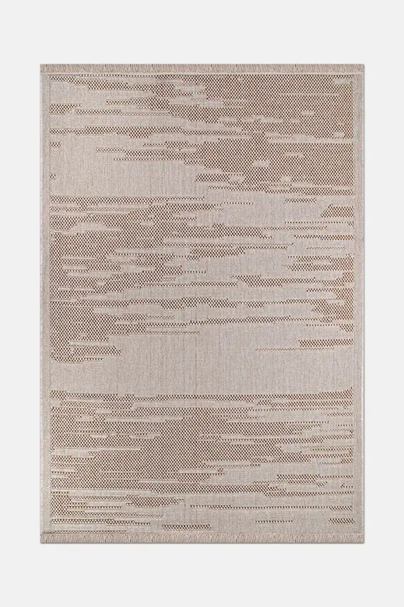 Armoni Açık Kahverengi Kaydırmaz Taban, Robot Süpürgeye Uyumlu Kolay Temizlenebilir Mutfak, Koridor Halısı RP 65 - 6