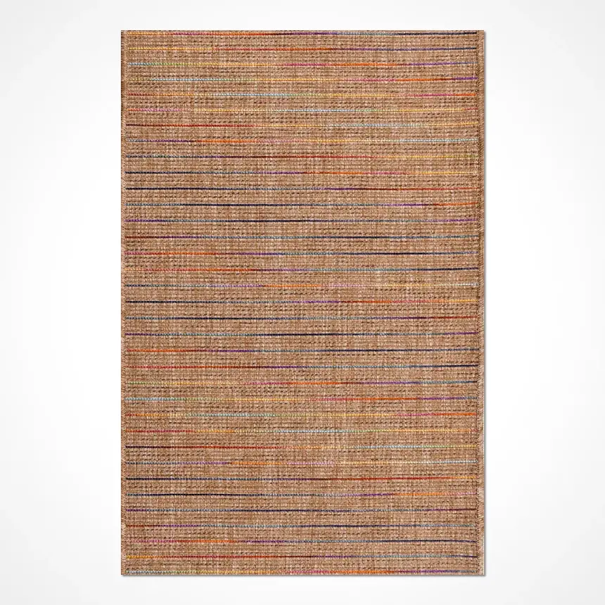 Armoni Açık Kahverengi Kaydırmaz Taban, Robot Süpürgeye Uyumlu Kolay Temizlenebilir Mutfak, Koridor Halısı RP 65 - 14