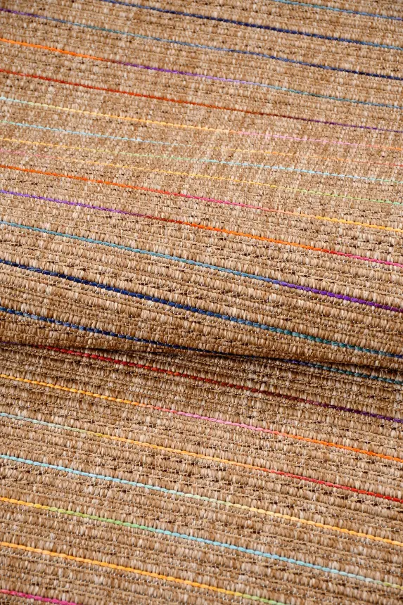 Armoni Açık Kahverengi Kaydırmaz Taban, Robot Süpürgeye Uyumlu Kolay Temizlenebilir Mutfak, Koridor Halısı RP 65 - 17