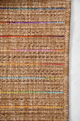 Armoni Açık Kahverengi Kaydırmaz Taban, Robot Süpürgeye Uyumlu Kolay Temizlenebilir Mutfak, Koridor Halısı RP 65 - 19