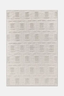 Armoni Bej Kaydırmaz Taban Robot Süpürgeye Uyumlu Kolay Temizlenebilir Mutfak, Koridor Halısı RP 79 - 4