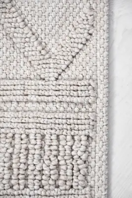 Armoni Bej Kaydırmaz Taban Robot Süpürgeye Uyumlu Kolay Temizlenebilir Mutfak, Koridor Halısı RP 80 - 3