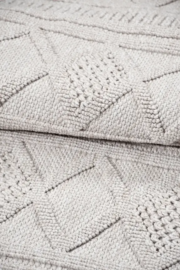 Armoni Bej Kaydırmaz Taban Robot Süpürgeye Uyumlu Kolay Temizlenebilir Mutfak, Koridor Halısı RP 80 - 4