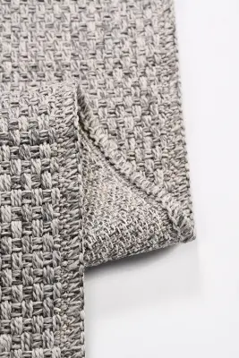 Armoni Gri Kaydırmaz Taban, Robot Süpürgeye Uyumlu Kolay Temizlenebilir Mutfak, Koridor Halısı RP 59 - 2