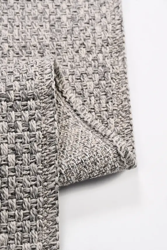 Armoni Gri Kaydırmaz Taban, Robot Süpürgeye Uyumlu Kolay Temizlenebilir Mutfak, Koridor Halısı RP 59 - 2