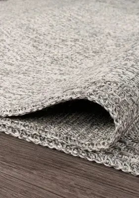 Armoni Gri Kaydırmaz Taban, Robot Süpürgeye Uyumlu Kolay Temizlenebilir Mutfak, Koridor Halısı RP 60 - 1