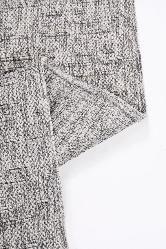 Armoni Gri Kaydırmaz Taban Robot Süpürgeye Uyumlu Kolay Temizlenebilir Mutfak, Koridor Halısı RP 76 - 5