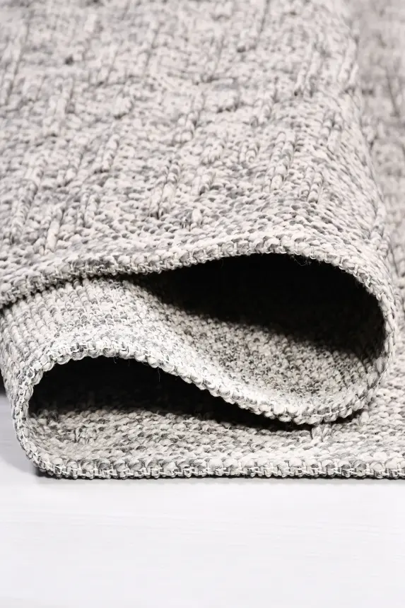 Armoni Gri Kaydırmaz Taban Robot Süpürgeye Uyumlu Kolay Temizlenebilir Mutfak, Koridor Halısı RP 76 - 8