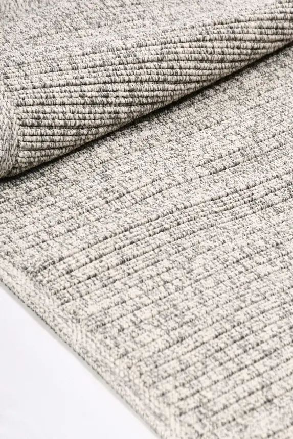 Armoni Gri/Bej Kaydırmaz Taban Robot Süpürgeye Uyumlu Kolay Temizlenebilir Mutfak, Koridor Halısı RP 77 - 4