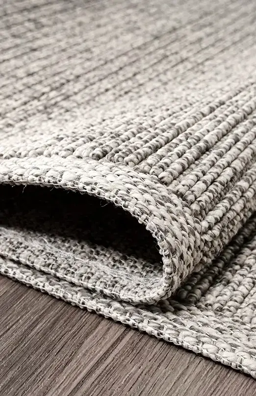 Armoni Gri/Bej Kaydırmaz Taban Robot Süpürgeye Uyumlu Kolay Temizlenebilir Mutfak, Koridor Halısı RP 77 - 8