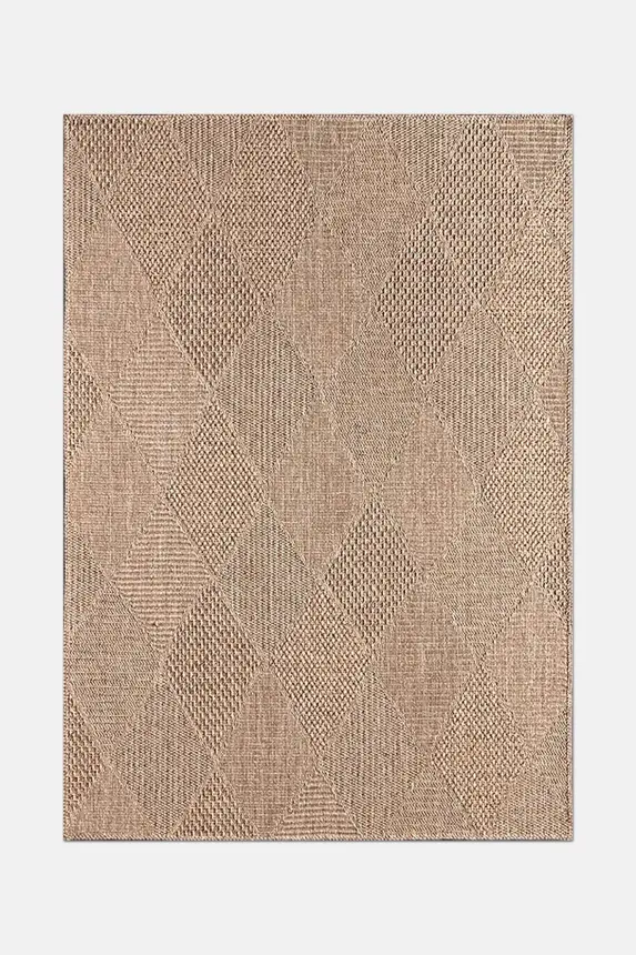 Armoni Kahve Kaydırmaz Taban, Robot Süpürgeye Uyumlu Kolay Temizlenebilir Mutfak, Koridor Halısı RP 58 - 3