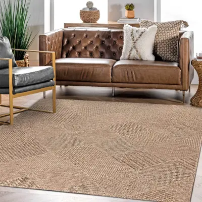 Armoni Kahve Kaydırmaz Taban, Robot Süpürgeye Uyumlu Kolay Temizlenebilir Mutfak, Koridor Halısı RP 58 - 4