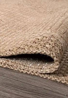 Armoni Kahve Kaydırmaz Taban, Robot Süpürgeye Uyumlu Kolay Temizlenebilir Mutfak, Koridor Halısı RP 58 - 5