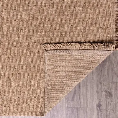 Armoni Kahve Kaydırmaz Taban Robot Süpürgeye Uyumlu Kolay Temizlenebilir Mutfak, Koridor Halısı RP 73 - 4