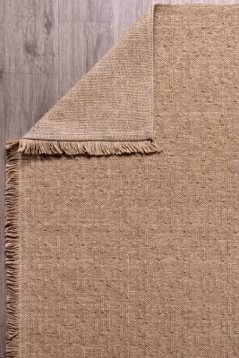 Armoni Kahve Kaydırmaz Taban Robot Süpürgeye Uyumlu Kolay Temizlenebilir Mutfak, Koridor Halısı RP 73 - 6