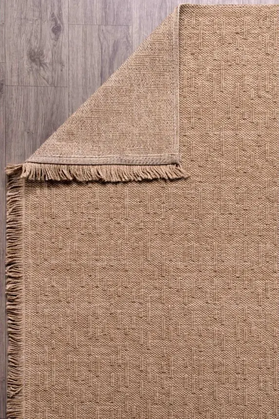 Armoni Kahve Kaydırmaz Taban Robot Süpürgeye Uyumlu Kolay Temizlenebilir Mutfak, Koridor Halısı RP 73 - 6