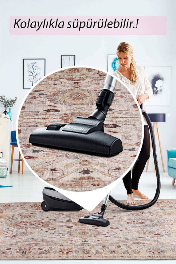 Artloop Blues Şönil Dokuma Pamuk Polyester Halı AL 429 - 7
