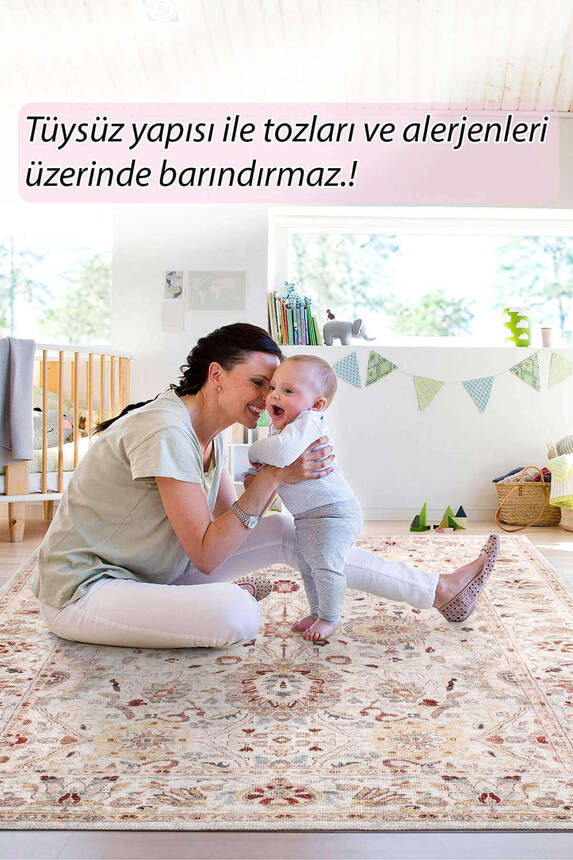 Artloop Blues Şönil Dokuma Pamuk Polyester Halı AL 429 - 8