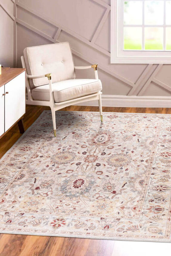 Artloop Blues Şönil Dokuma Pamuk Polyester Halı AL 429 - 1