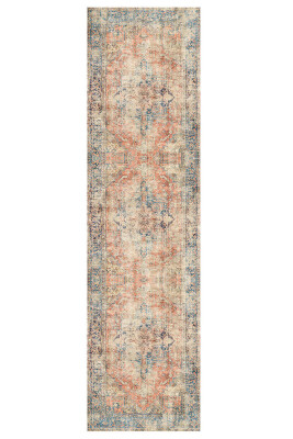Artloop Fuga Yumuşak Dokulu Vintage Desenli Halı KA 03 - 5
