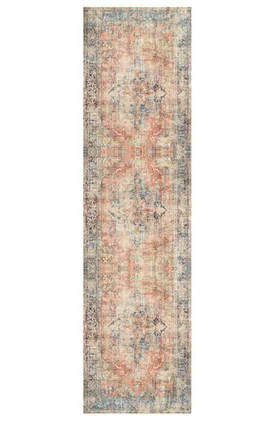 Artloop Fuga Yumuşak Dokulu Vintage Desenli Halı KA 03 - 5