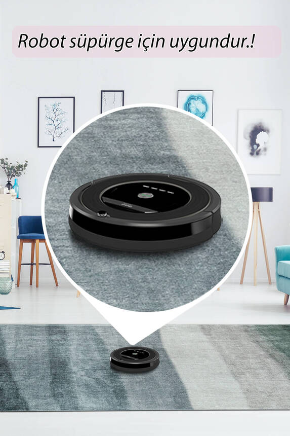 Artloop Fuga Yumuşak Dokulu Çok Renkli Modern Desenli Halı KA 04 - 6