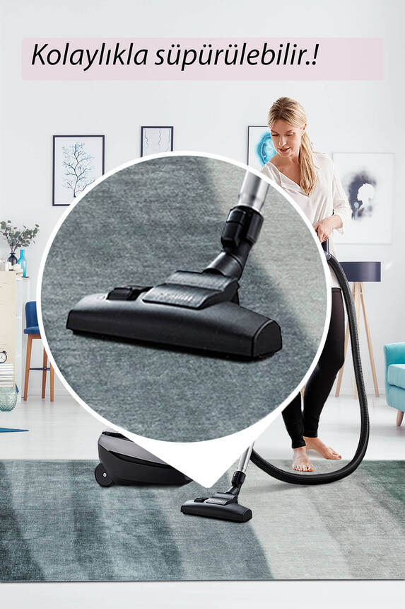 Artloop Fuga Yumuşak Dokulu Çok Renkli Modern Desenli Halı KA 04 - 7