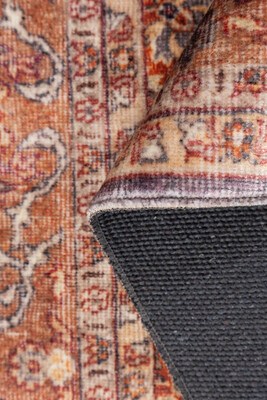 Artloop Fuga Yumuşak Dokulu Renkli Vintage Desenli Halı KA 09 - 3