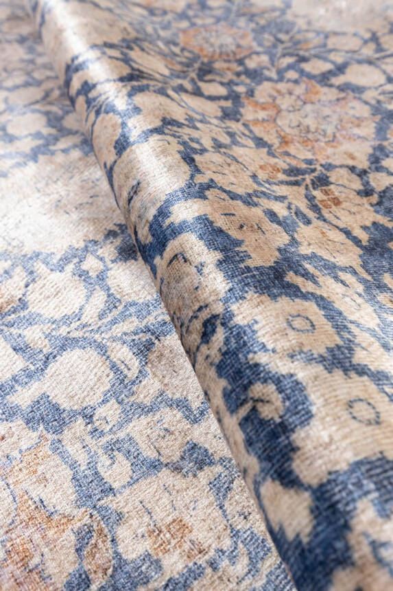 Artloop Fuga Yumuşak Dokulu Çok Renkli Vintage Desenli Halı KA 18 - 5