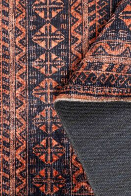 Artloop Fuga Yumuşak Dokulu Kahverengi Etnik Desenli Halı KA 33 - 3
