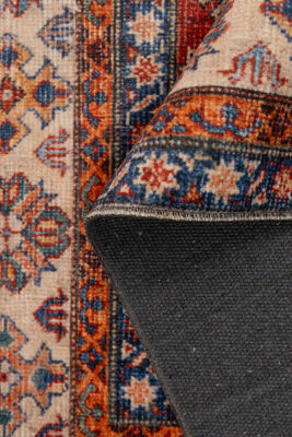 Artloop Fuga Yumuşak Dokulu Kırmızı Vintage Desenli Halı KA 38 - 3