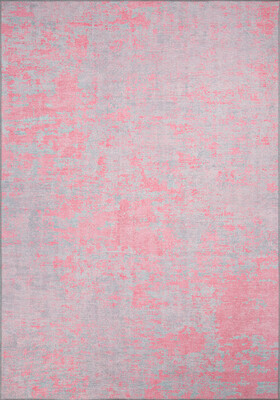 Funk Dokuma Taban Dekoratif Modern Pembe Halı AL 99 - 2