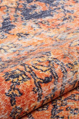 Fusion Modern Dokuma Taban Dekoratif Sarı Halı AL 275 - 5