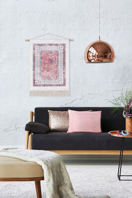 Özel Tasarım Dekoratif Otantik WLL 36 Kumaş Tablo (60x85 cm) - 1
