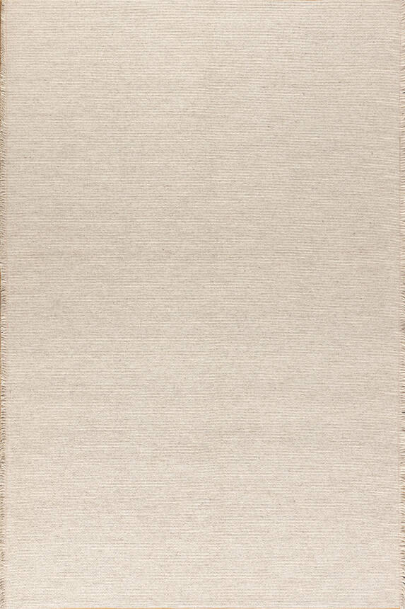 Artloop Wool Yün Dokuma Yandan Saçaklı Bej Halı 160x230 YD 04 - 2