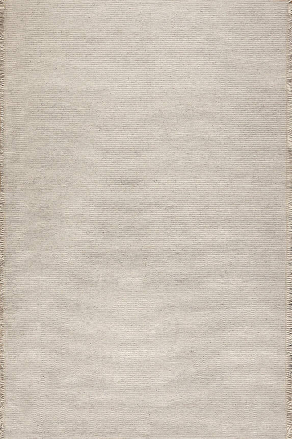 Artloop Wool Yün Dokuma Yandan Saçaklı Bej Halı 160x230 YD 05 - 2