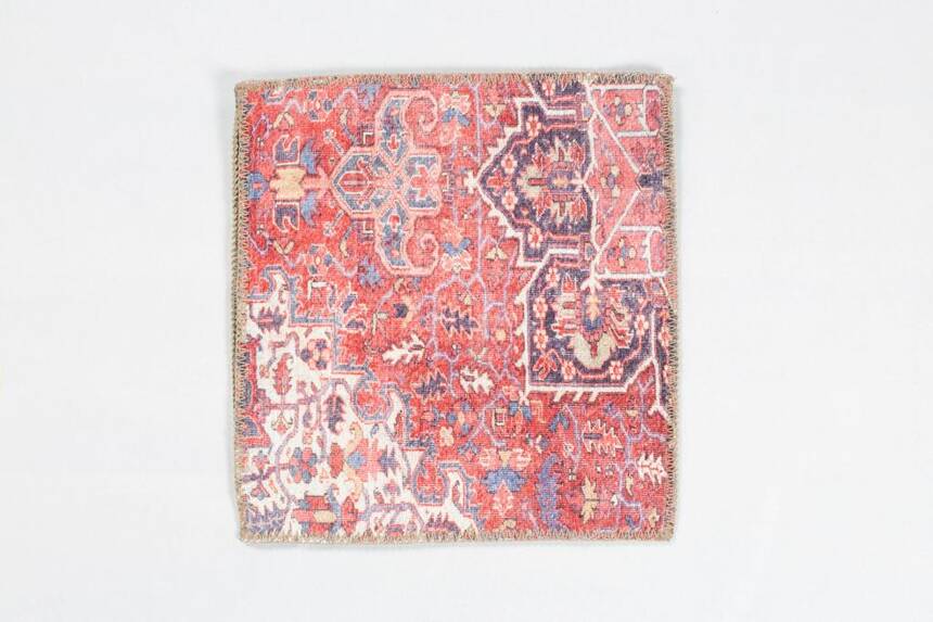 Artloop Yastık Kılıfı Şönil Dokuma Pamuk Polyester Yastık YS 123 - 1