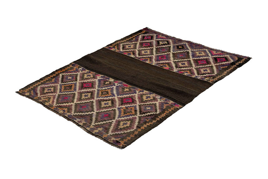 Bayburt El Dokuması 100x130 Antik Kilim 220567 - 2
