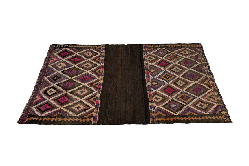 Bayburt El Dokuması 100x130 Antik Kilim 220567 - 3
