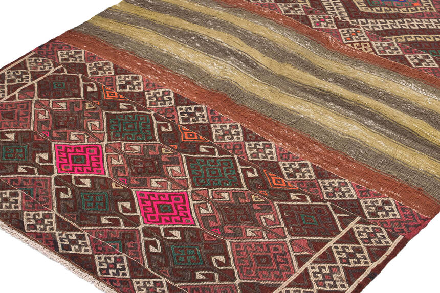 Bayburt El Dokuması 112x152 Antik Kilim 220571 - 4