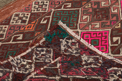 Bayburt El Dokuması 112x152 Antik Kilim 220571 - 6