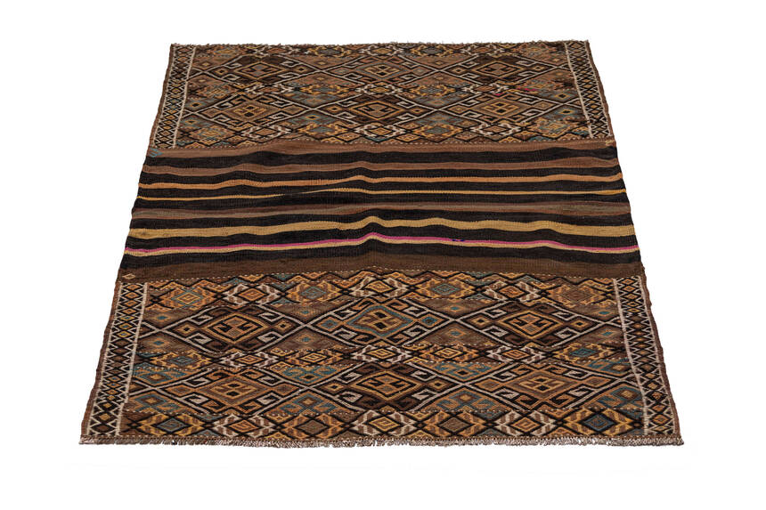 Bayburt El Dokuması 97x138 Antik Kilim 220620 - 2