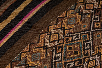 Bayburt El Dokuması 97x138 Antik Kilim 220620 - 4