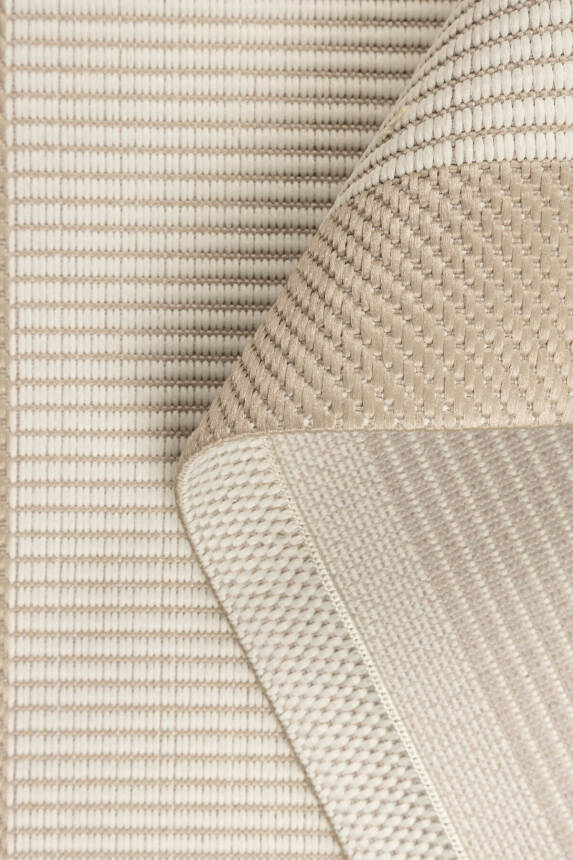 Bej Sisal Dokumalı Yıkanabilir Kaymaz Halı Mutfak Halısı Yolluk Salon Halısı ALS 05 - 4
