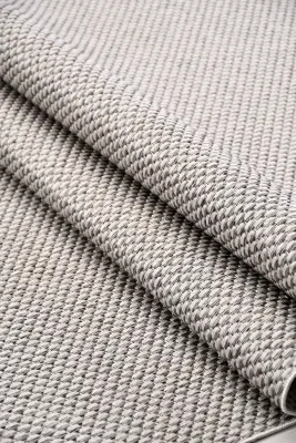 Dize Gri BeJ Kaydırmaz Taban, Robot Süpürgeye Uyumlu Kolay Temizlenebilir Mutfak, Koridor Halısı RP 89 - 5