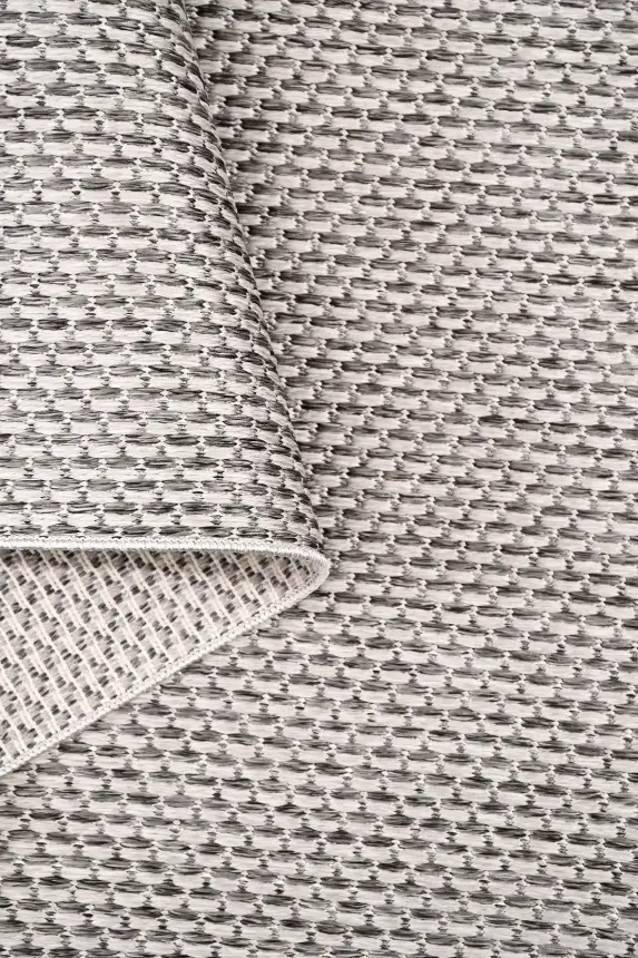 Dize Gri/BeJ Kaydırmaz Taban, Robot Süpürgeye Uyumlu Kolay Temizlenebilir Mutfak, Koridor Halısı RP 89 - 4