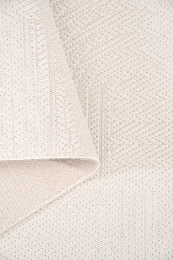 Dize Krem Kaydırmaz Taban, Robot Süpürgeye Uyumlu Kolay Temizlenebilir Mutfak, Koridor Halısı RP 88 - 4